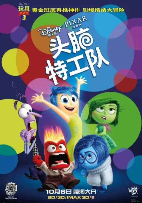 走进你的情绪世界！《头脑特工队》：一部关于成长与情感的暖心动画